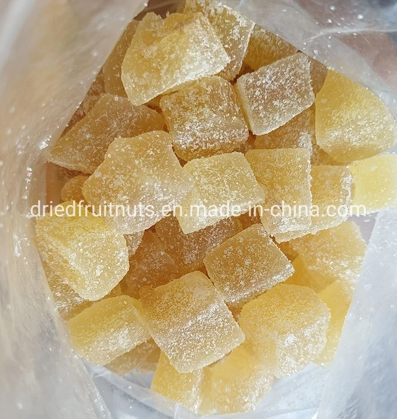 12-20mm Size Preserved Ginger Chunk Dried Crystallized Ginger